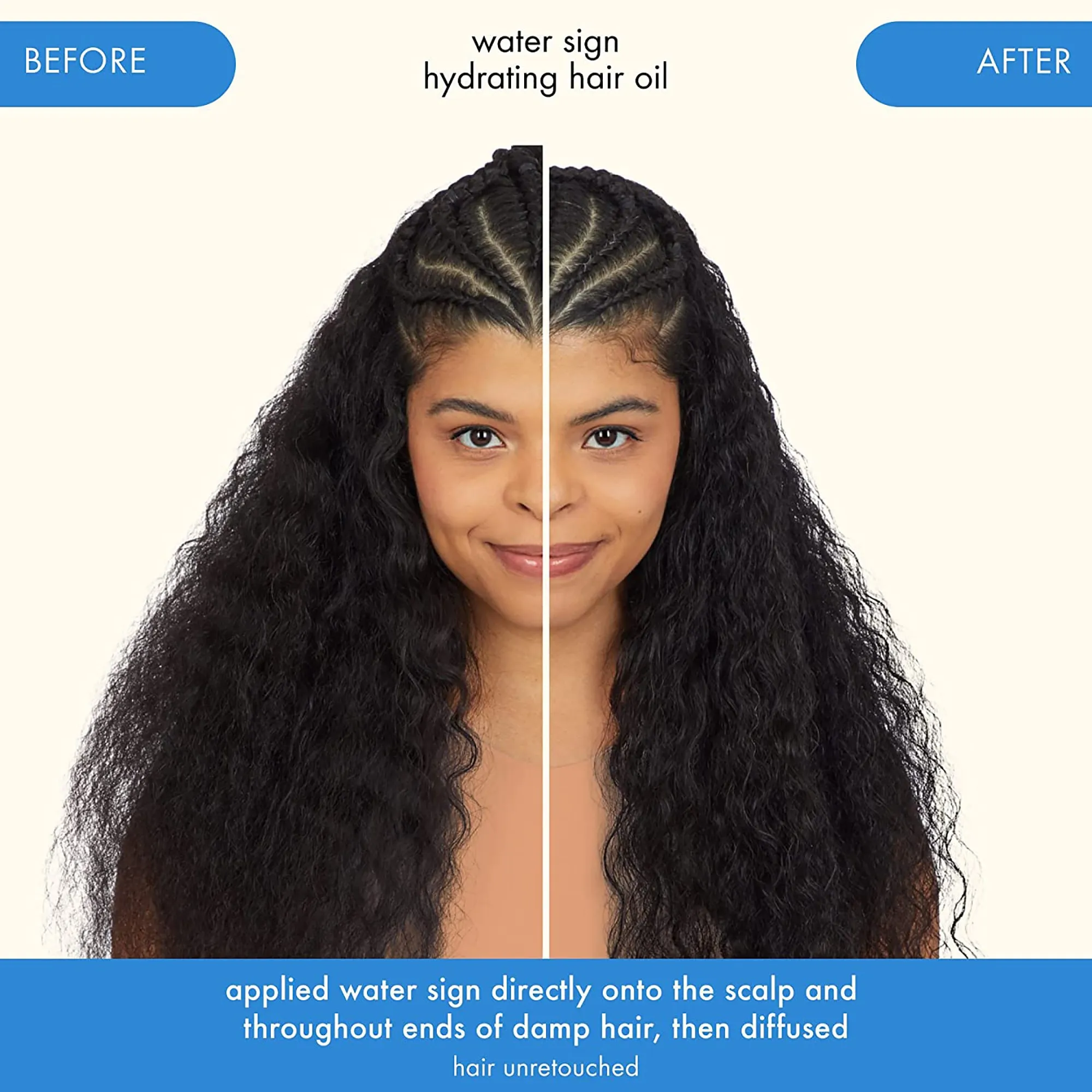Amika Water Sign Hydrating Hair Oil with Hyaluronic Acid