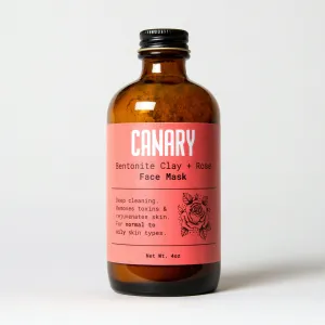Bentonite Clay   Rose Face Mask by Canary