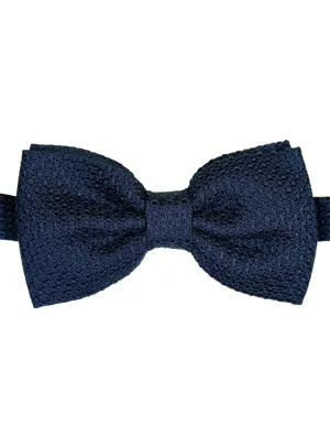 DCLIC Grenadine Bow Tie - Navy