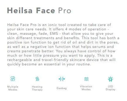 Heilsa face pro