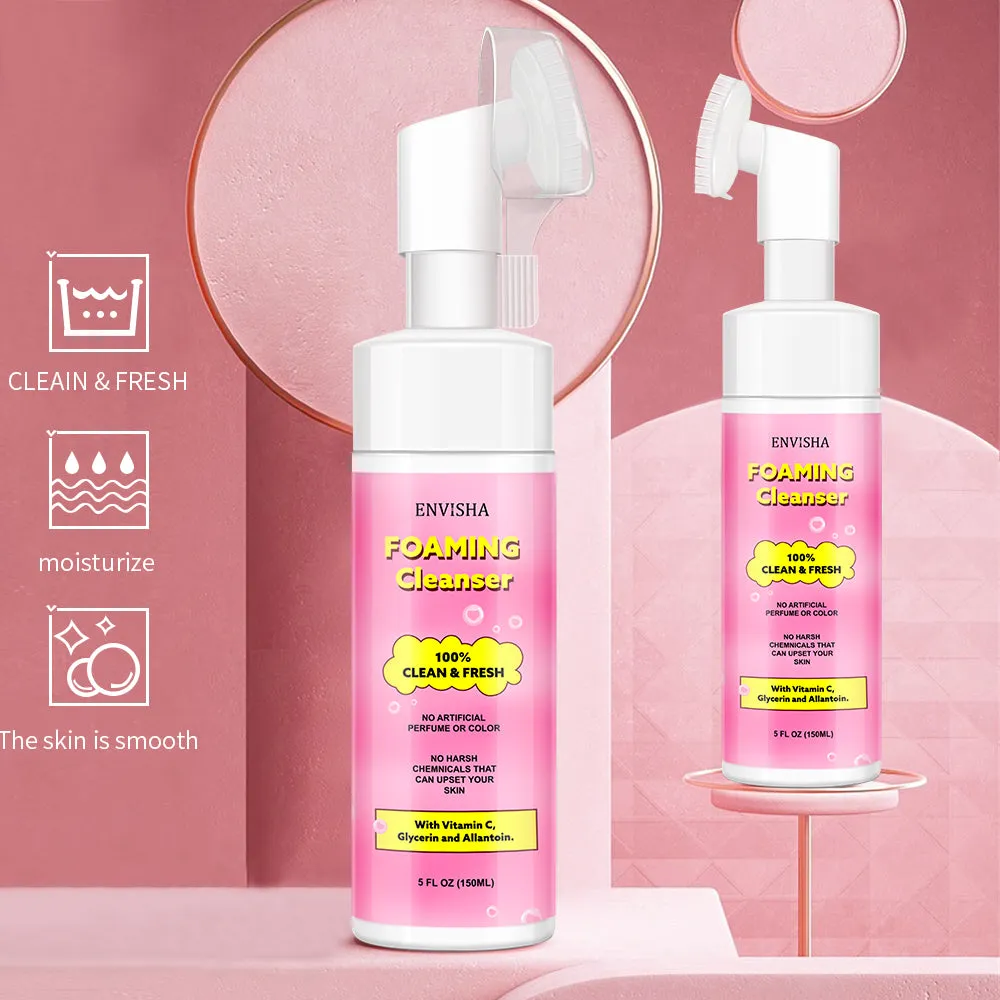 Herbal Deep Cleansing Foaming Facial Wash – Natural & Refreshing