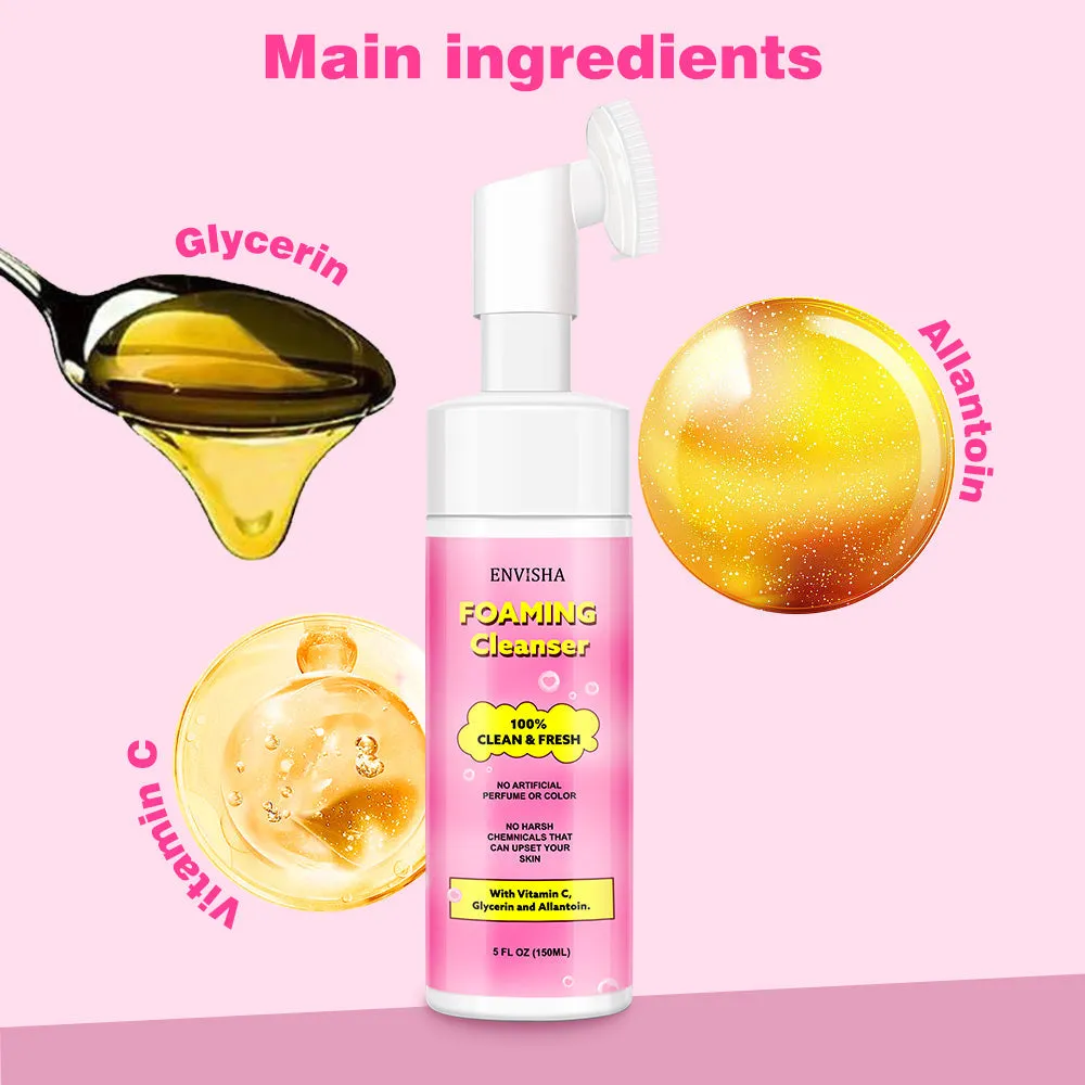 Herbal Deep Cleansing Foaming Facial Wash – Natural & Refreshing