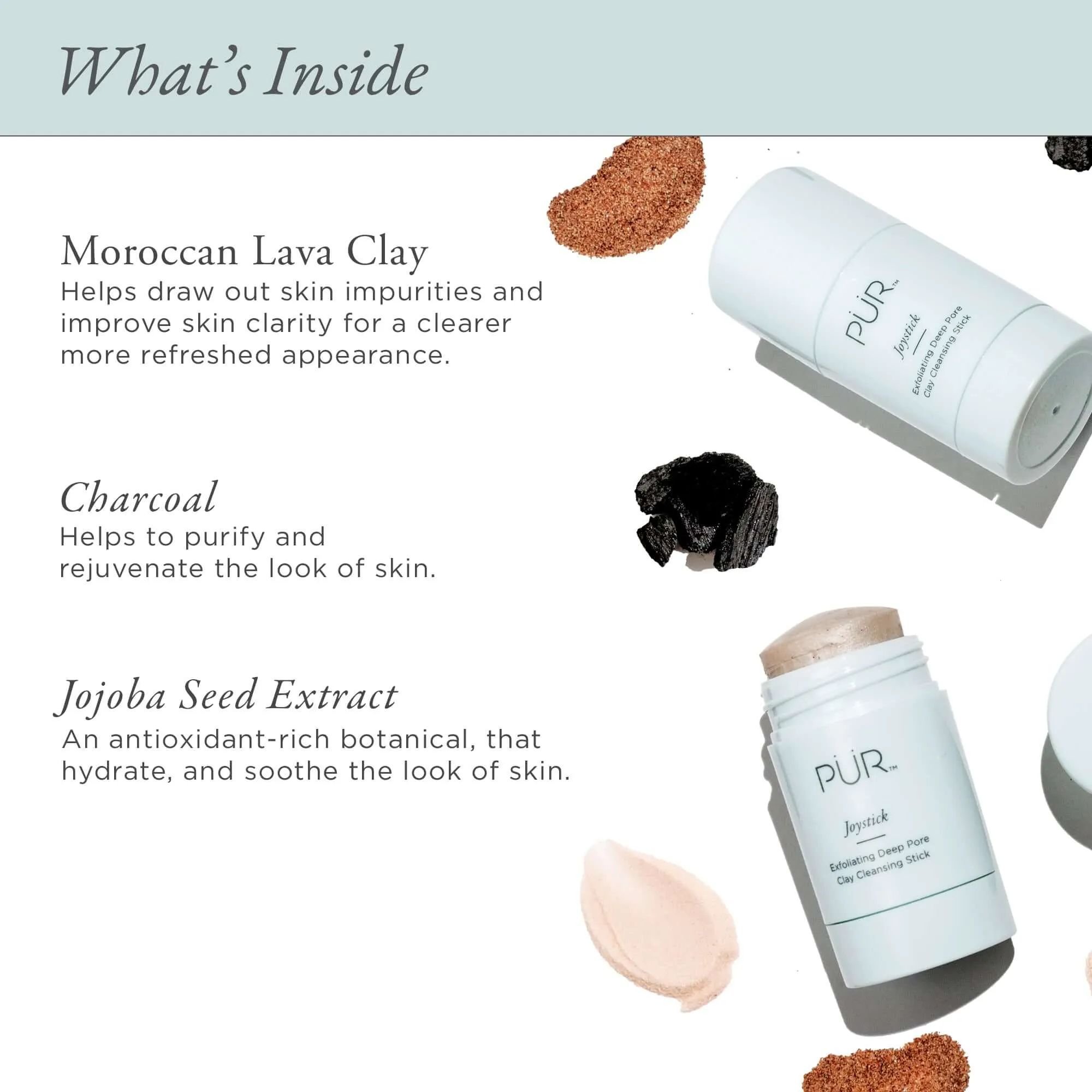 Joystick Exfoliating Deep Pore Clay Cleansing Stick