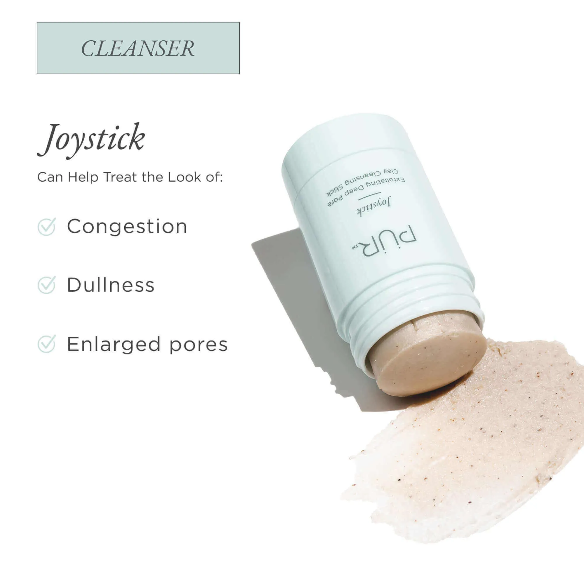 Joystick Exfoliating Deep Pore Clay Cleansing Stick