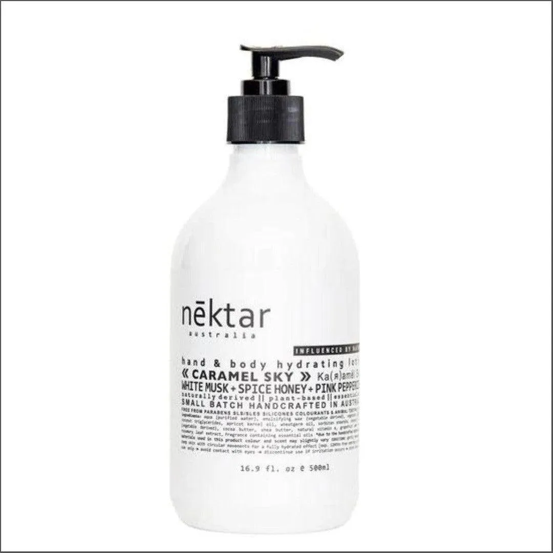 nktar Caramel Sky Hand & Body Hydrating Lotion 500ml