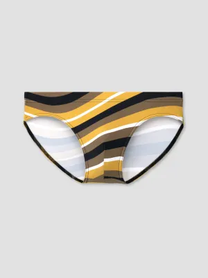 Olive Wave | Deep Swim Brief