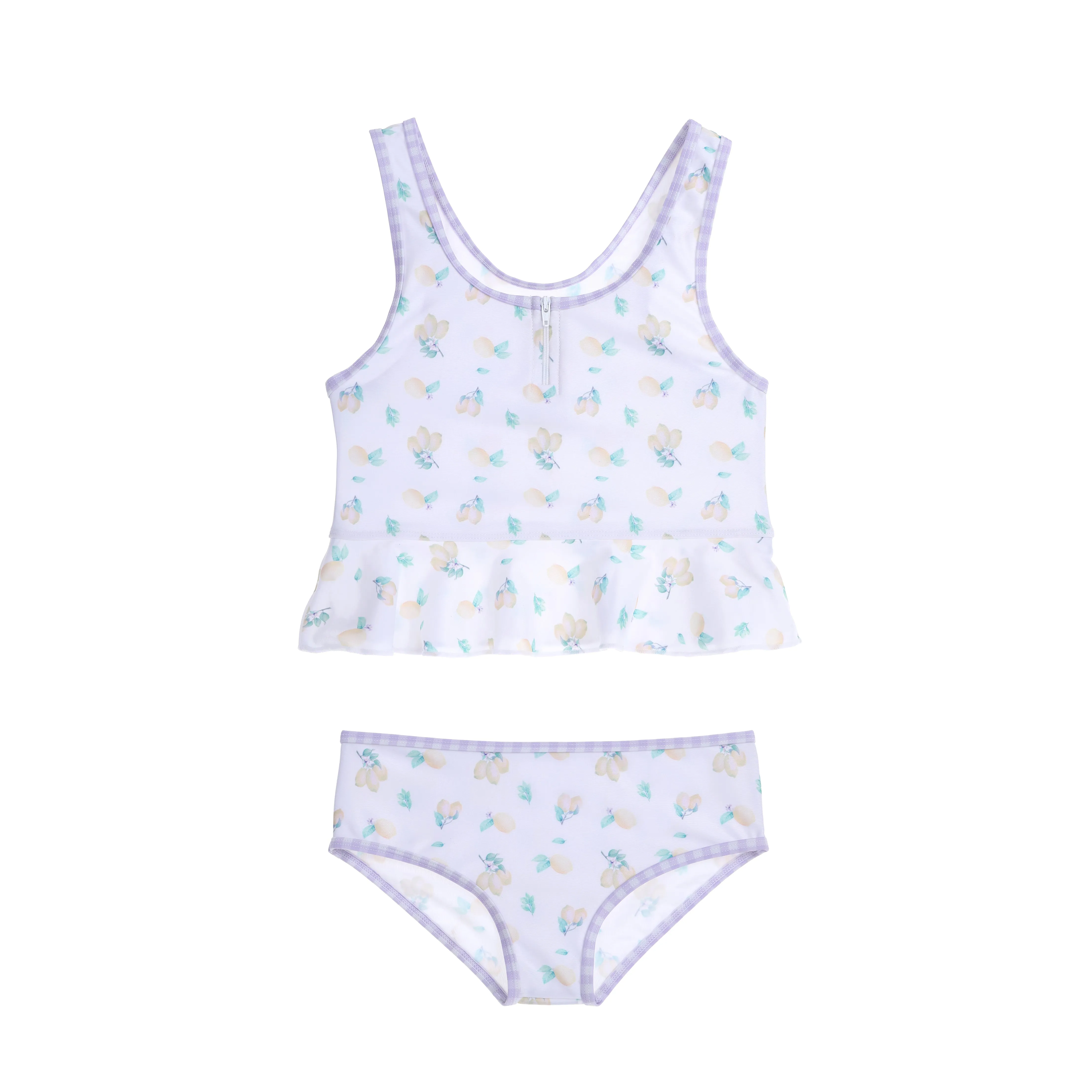 Olivia One-Piece Swimsuit  Lemon Squeeze | Zesty Summer Fun with Sun Protection