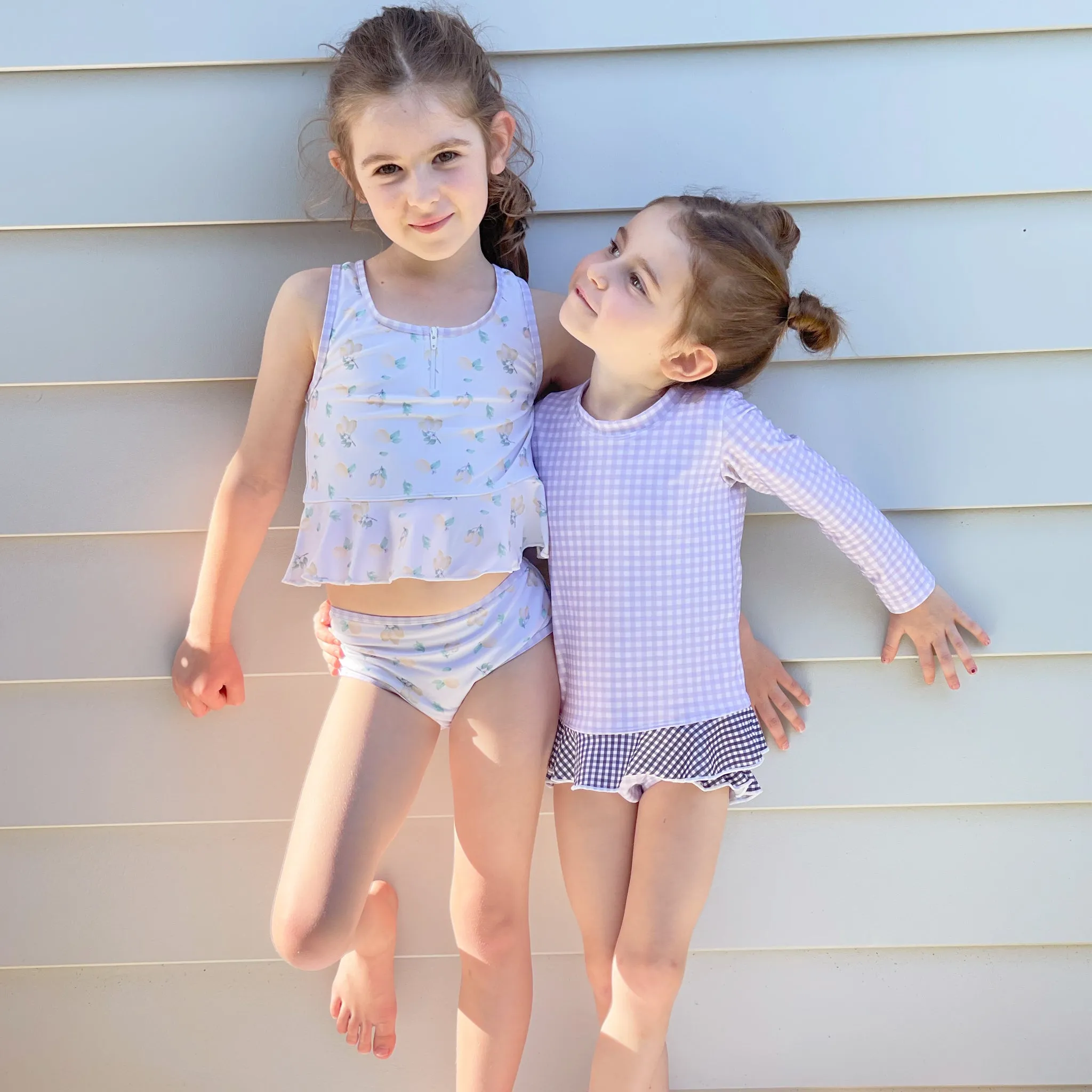 Olivia One-Piece Swimsuit  Lemon Squeeze | Zesty Summer Fun with Sun Protection