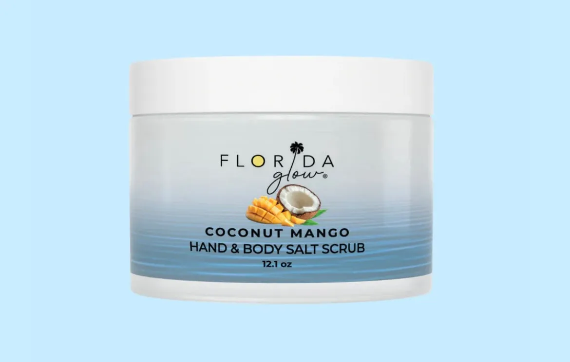 Original Coconut Mango Salt Scrub 12.1 OZ