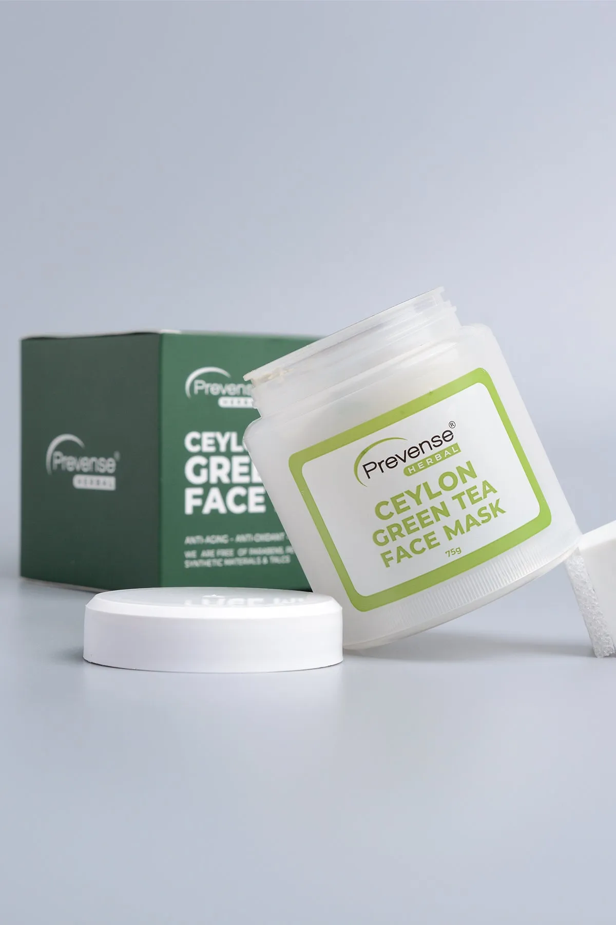Prevense Ceylon Green Tea Facial Mask (75 g)