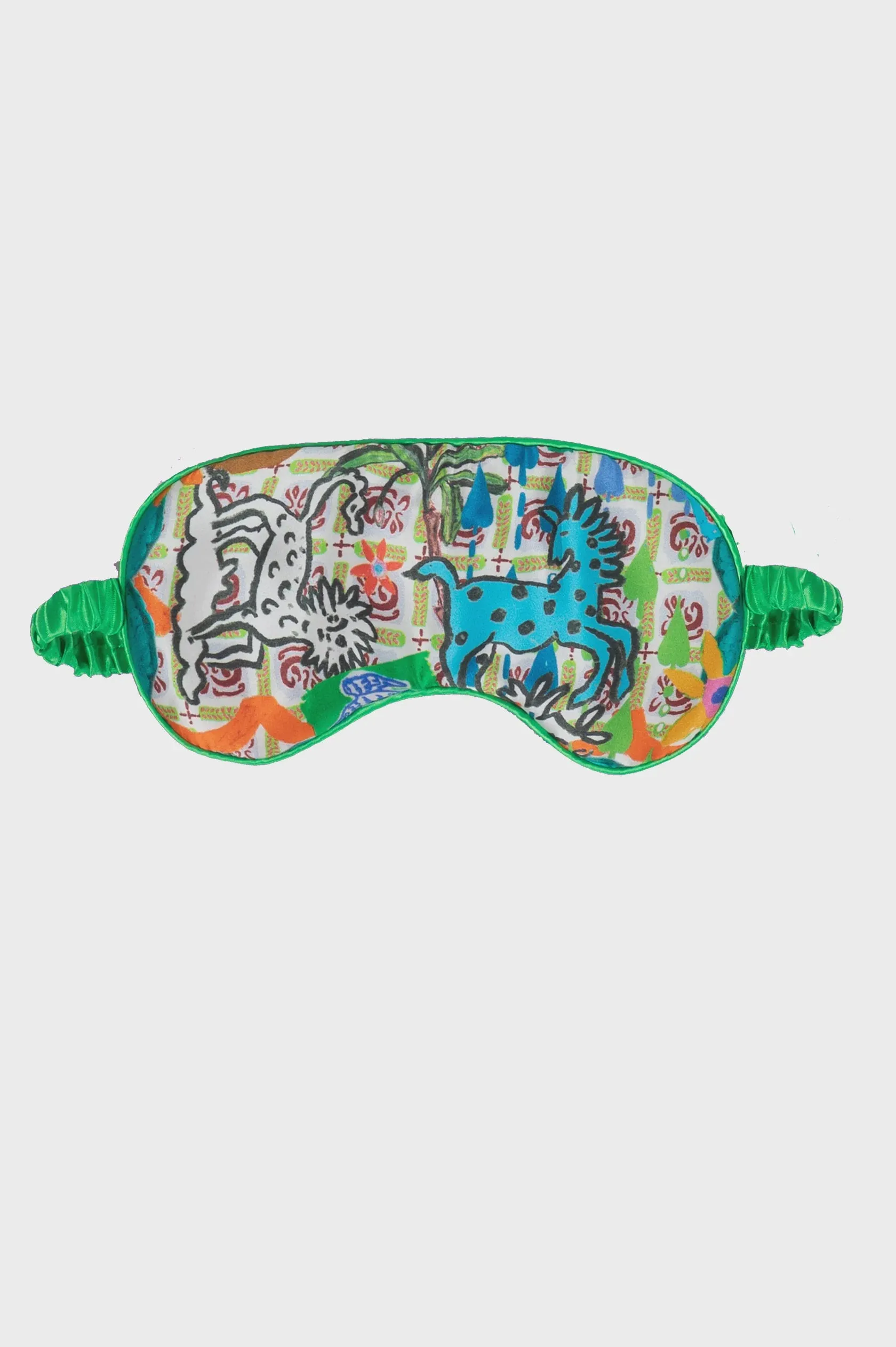 Silk Eye Mask - Postcard From Greece