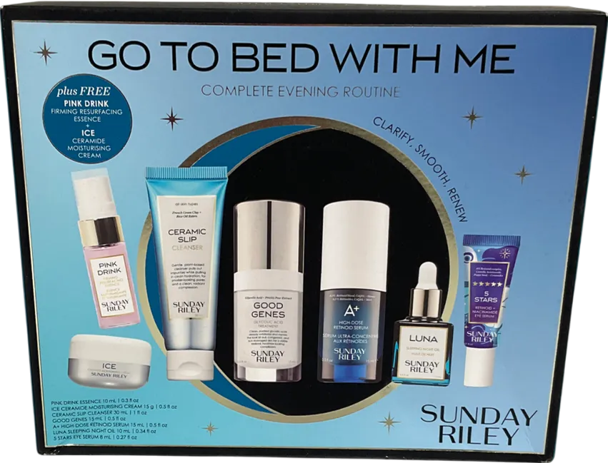 Sunday Riley Go To Bed With Me - Skin Care Set One size