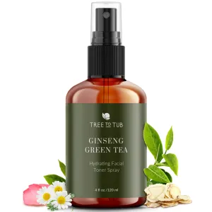 Witch Hazel Toner for Sensitive Skin with Green Tea & Ginseng